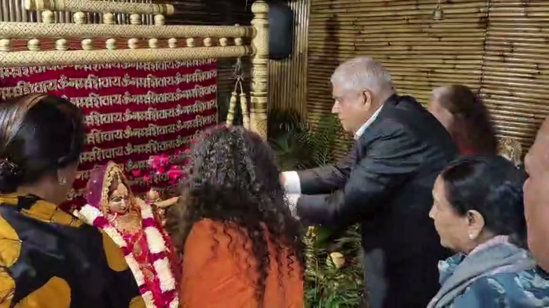 पूर्व उपराष्ट्रपति जगदीप धनखड़ दो दिवसीय दौरे पर ऋषिकेश पहुंचे