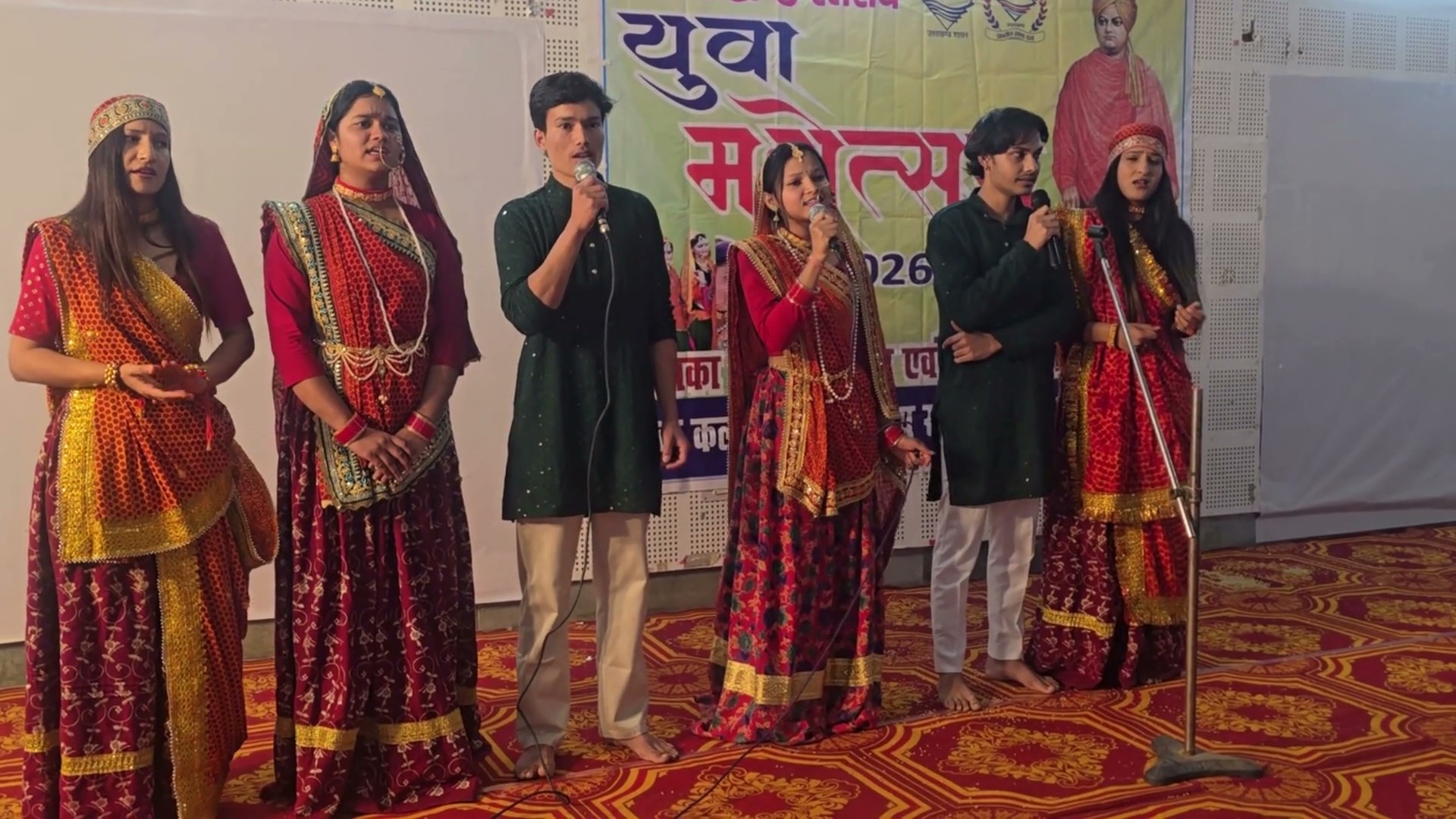 युवा महोत्सव में 250 प्रतिभागियों ने दिखाई प्रतिभा